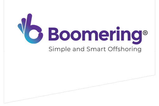 Boomering registered company logo