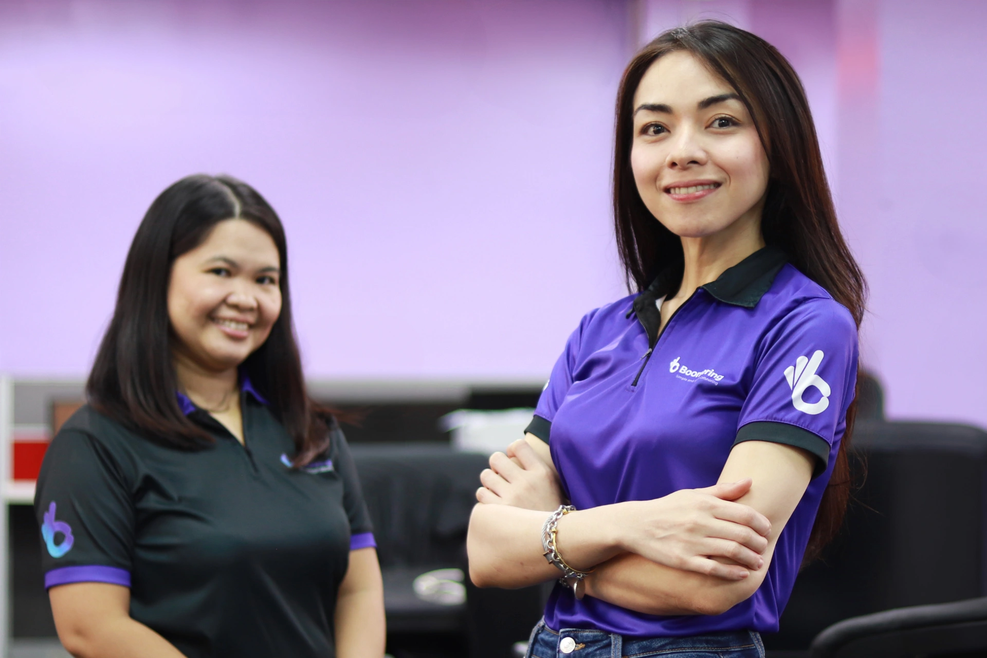 Erlene Aquino and Alison Bayran both embody empowerment and a desire to explore new ventures in offshoring and outsourcing.