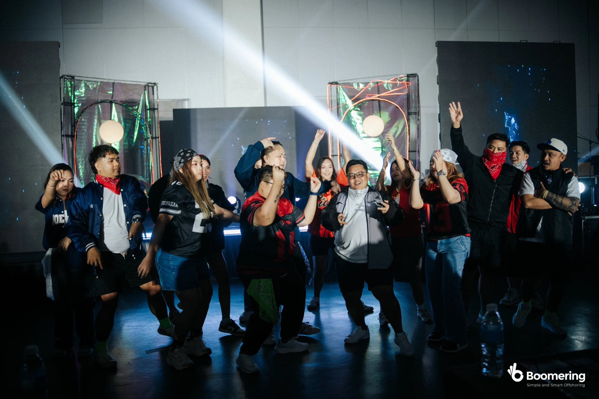 Neon On & On: Boomering's 2025 Year-End Party at SMX Clark