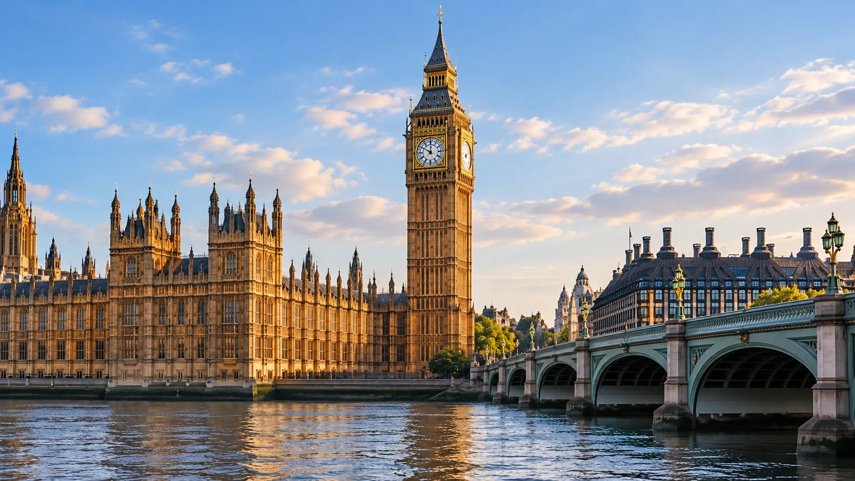 Big Ben and Westminster in London representing Boomering UK service area